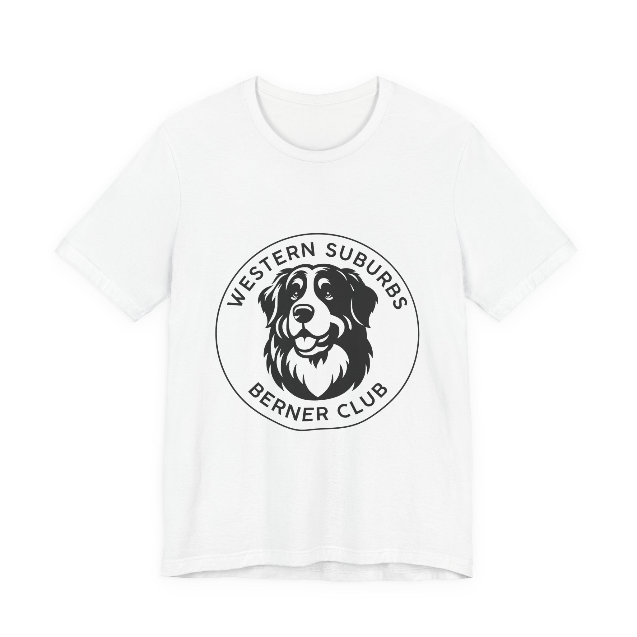 Western Suburbs Berner Club Logo - Unisex Jersey Short Sleeve Tee
