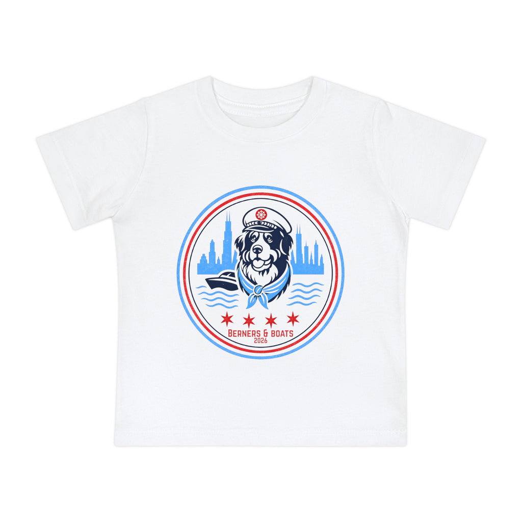 Baby Short Sleeve T-Shirt - 2026 WSBC + CBC Berners & Boats