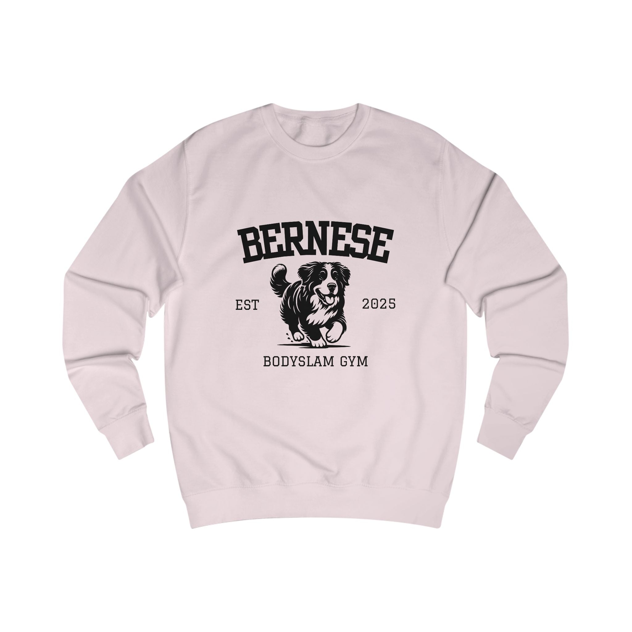 Bernese Body Slam Gym - Unisex Crew Sweatshirt