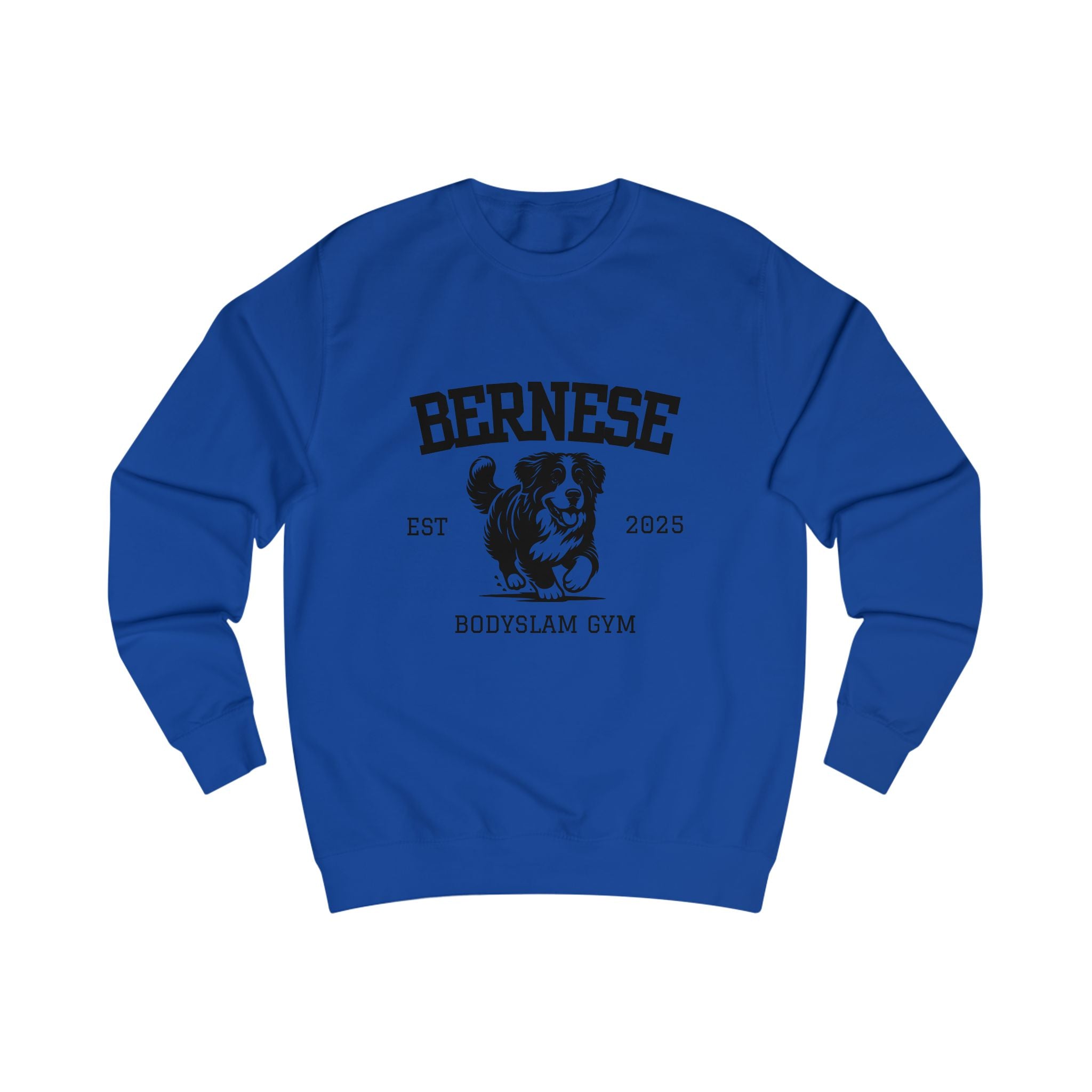 Bernese Body Slam Gym - Unisex Crew Sweatshirt