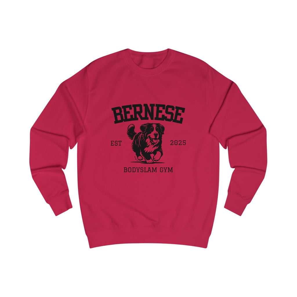 Bernese Body Slam Gym - Unisex Crew Sweatshirt