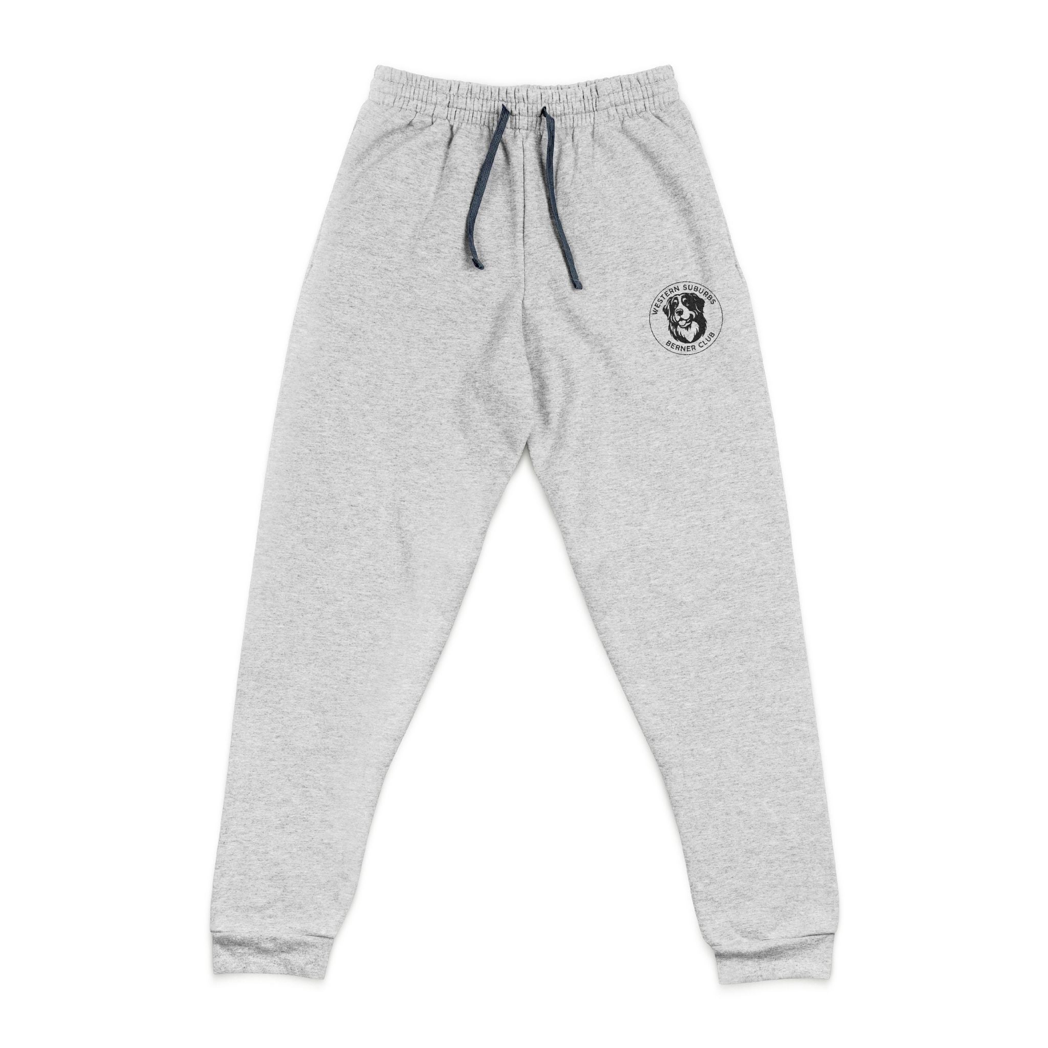 Western Suburbs Berner Club Logo - Embroidered Unisex Grey Joggers