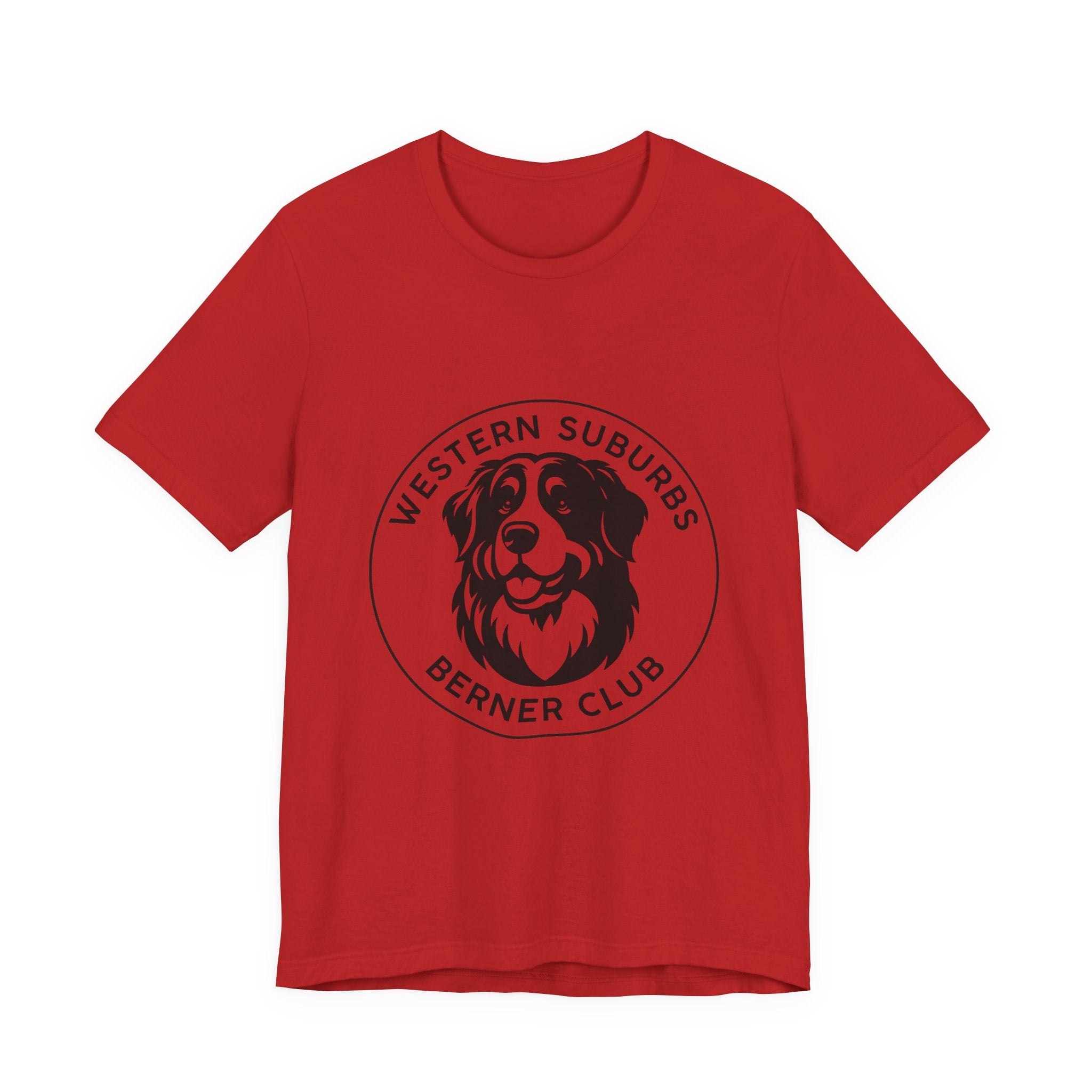 Western Suburbs Berner Club Logo - Unisex Jersey Short Sleeve Tee