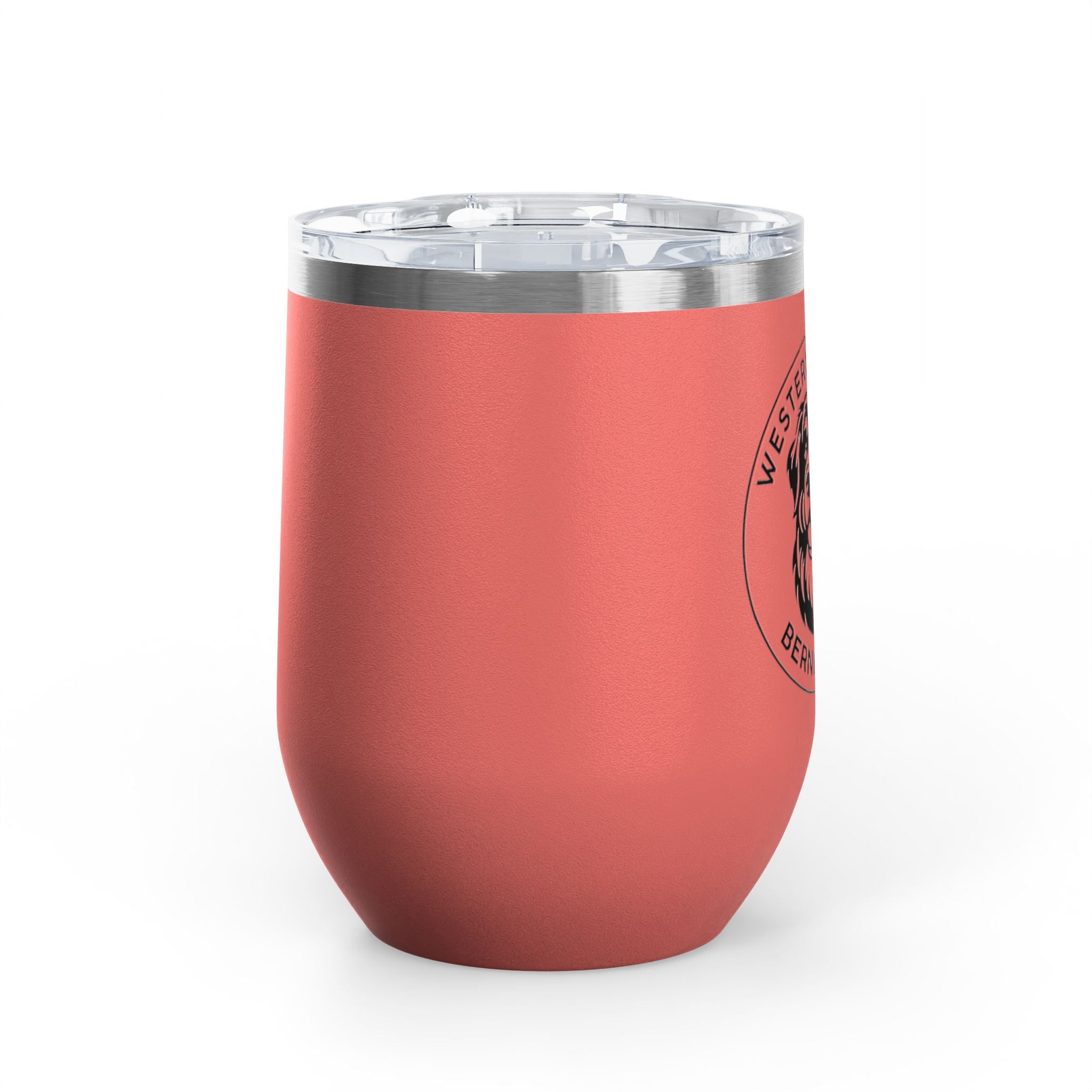 Western Suburbs Berner Club Logo - 12oz Insulated Wine Tumbler