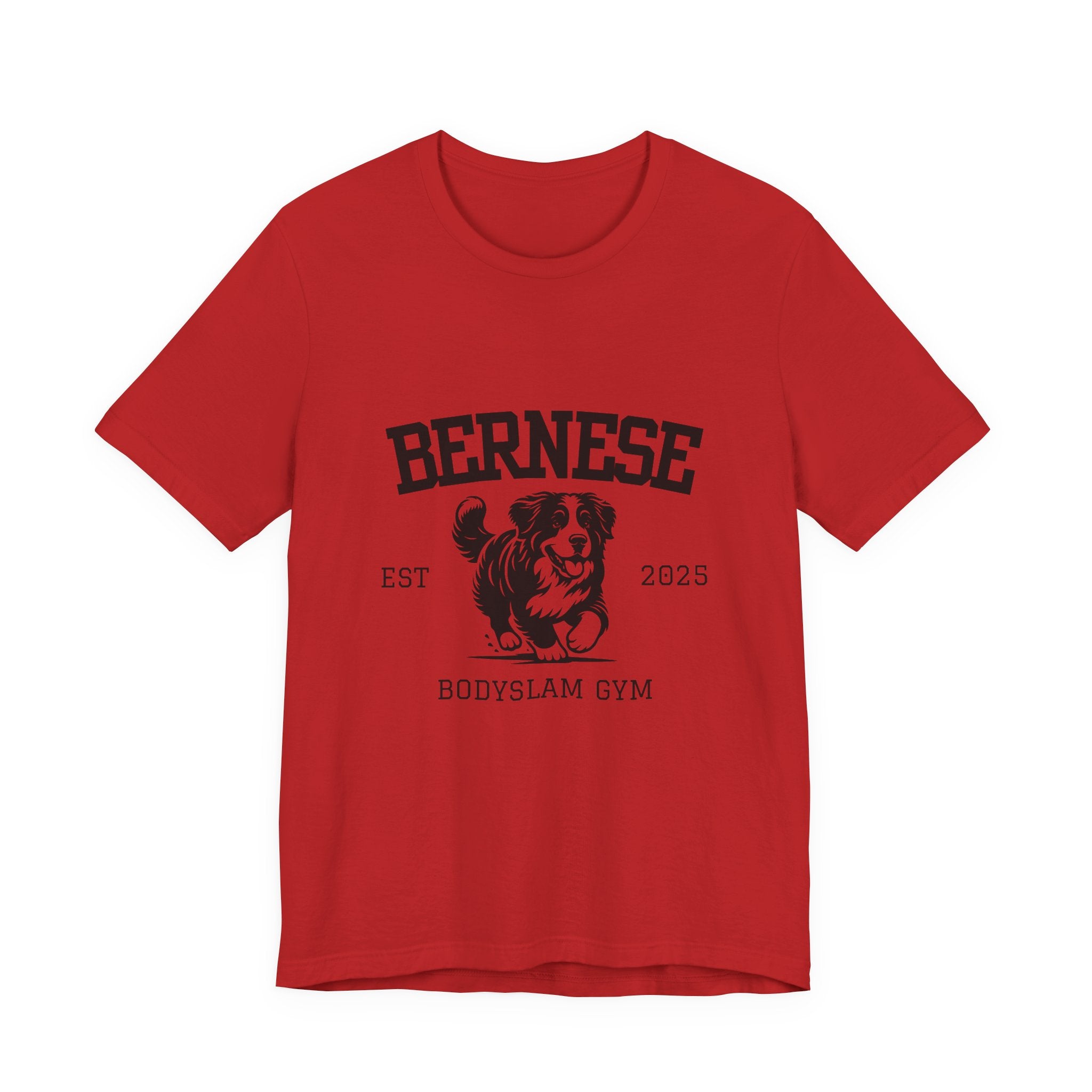 Bernese Body Slam Gym - Unisex Jersey Short Sleeve Tee