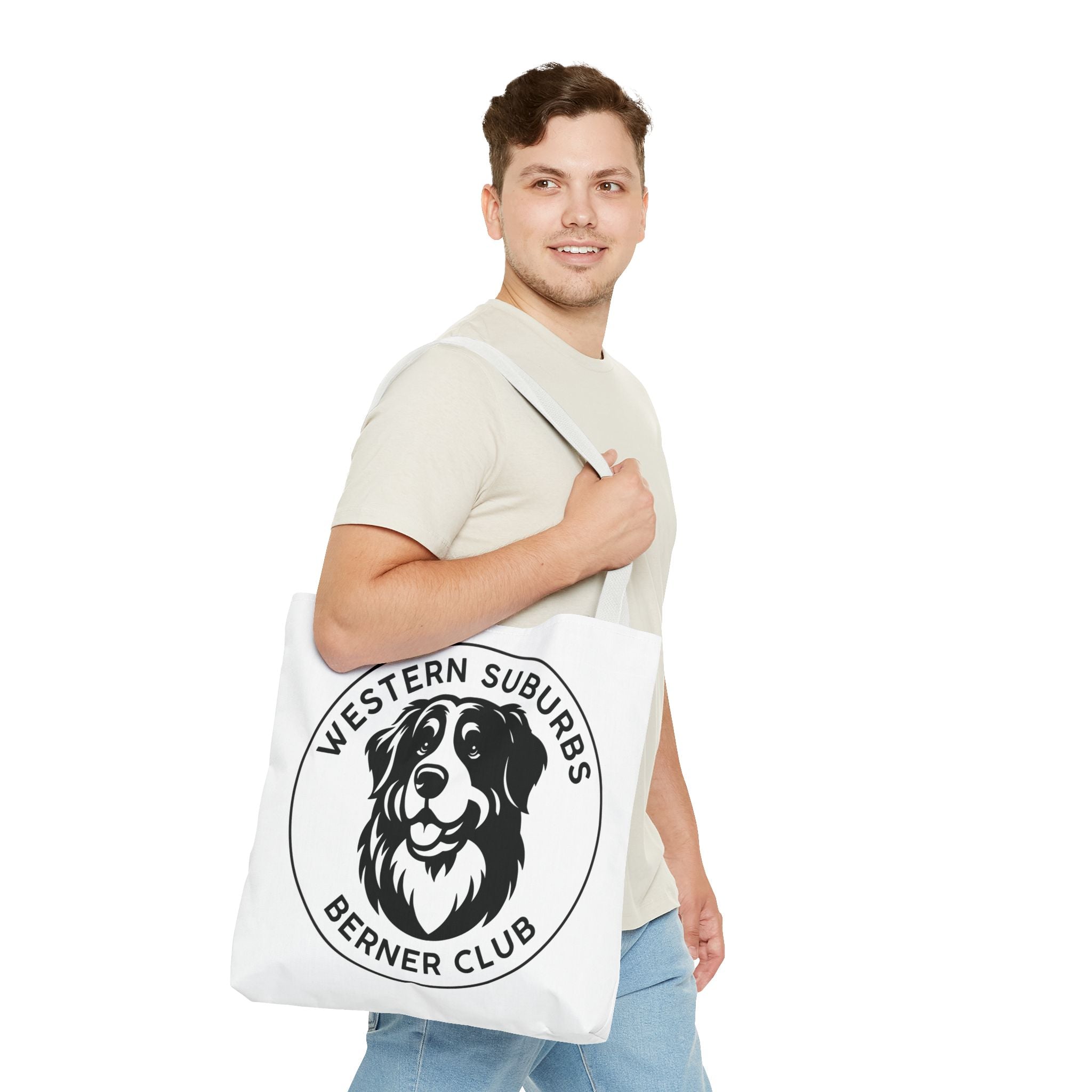 Western Suburbs Berner Club Logo - Canvas Tote