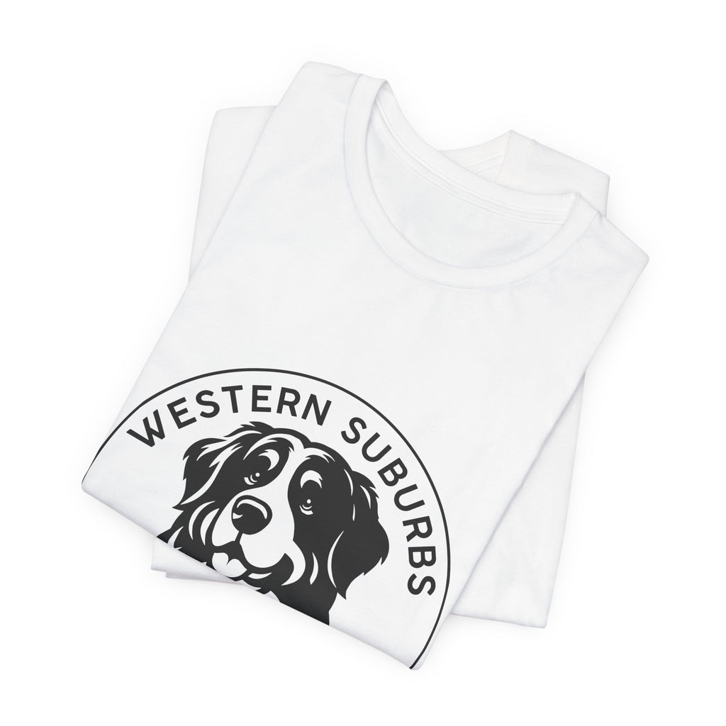 Western Suburbs Berner Club Logo - Unisex Jersey Short Sleeve Tee