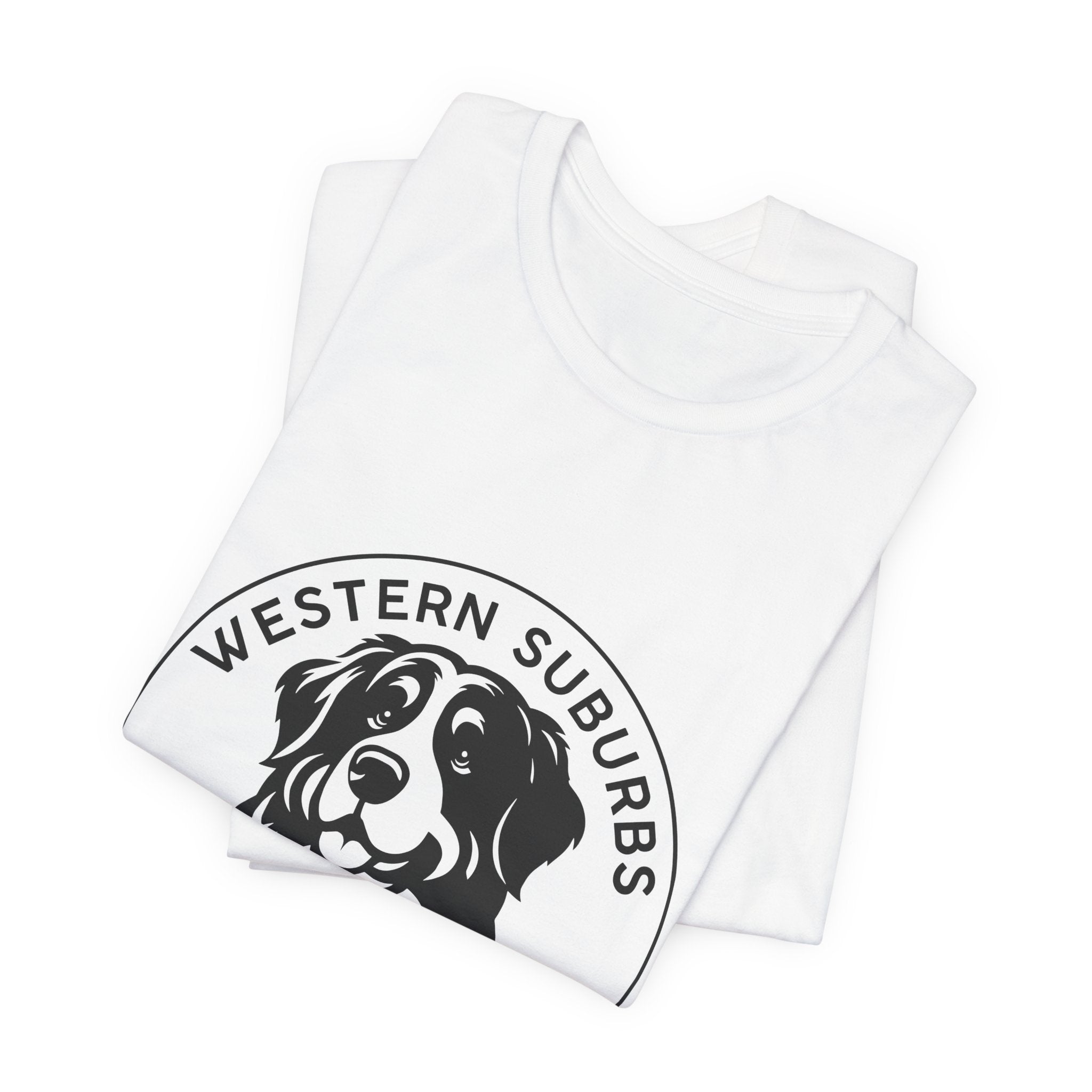 Western Suburbs Berner Club Logo - Unisex Jersey Short Sleeve Tee