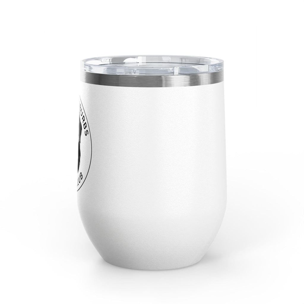 Western Suburbs Berner Club Logo - 12oz Insulated Wine Tumbler