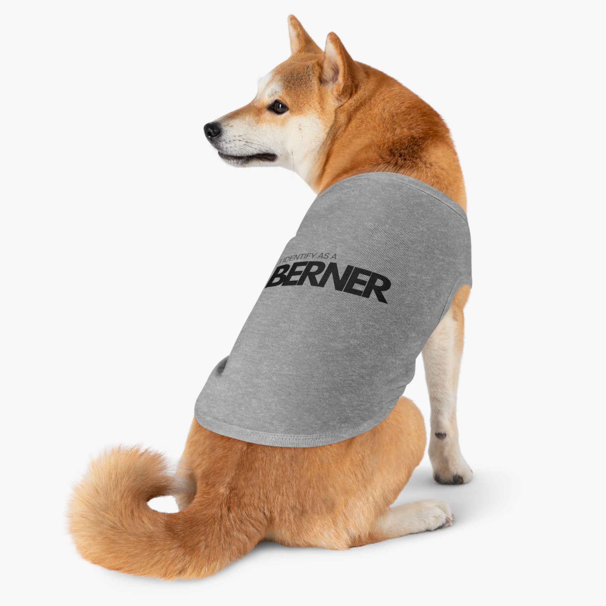 I Identify As A Berner - Pet Tank Top