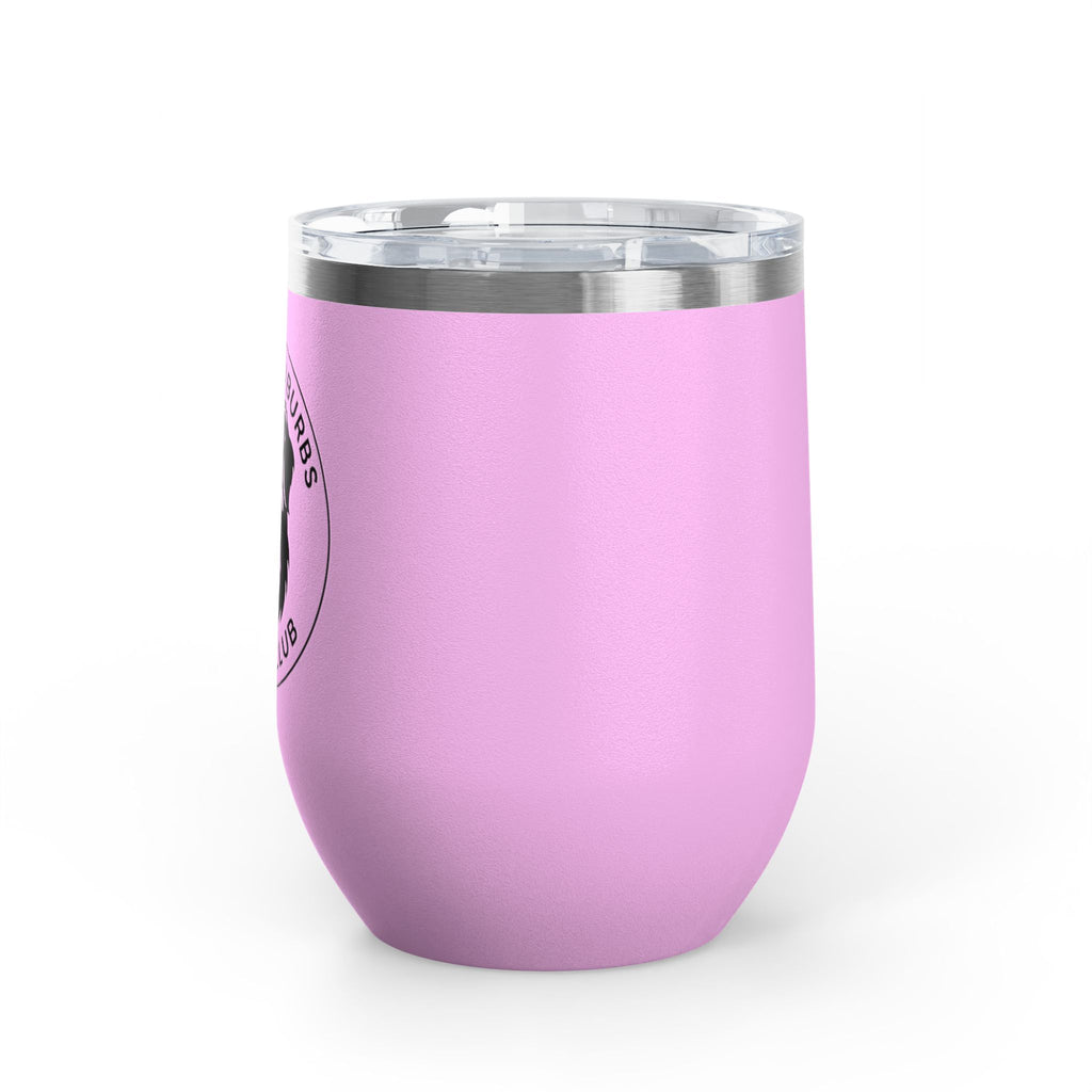 Western Suburbs Berner Club Logo - 12oz Insulated Wine Tumbler