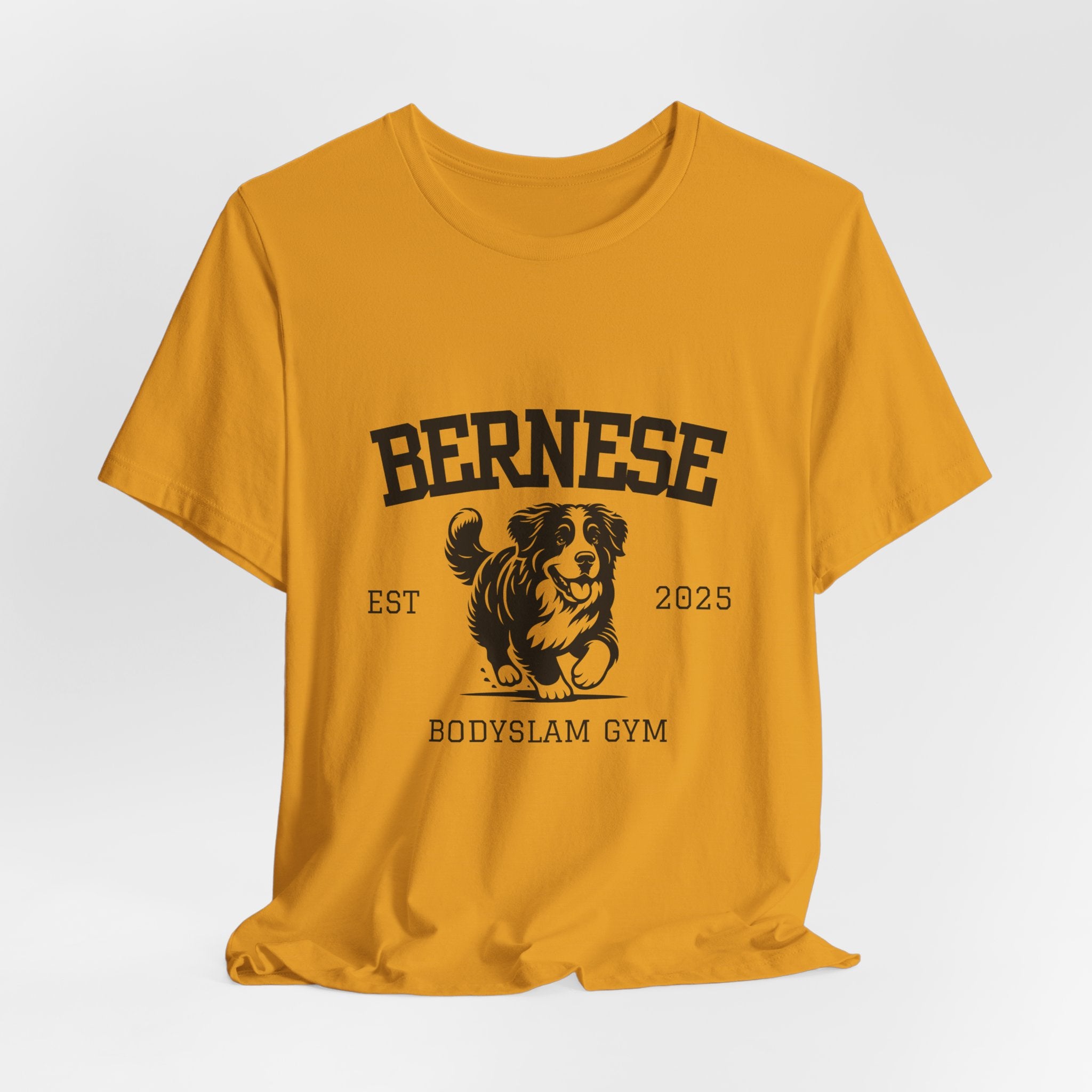 Bernese Body Slam Gym - Unisex Jersey Short Sleeve Tee