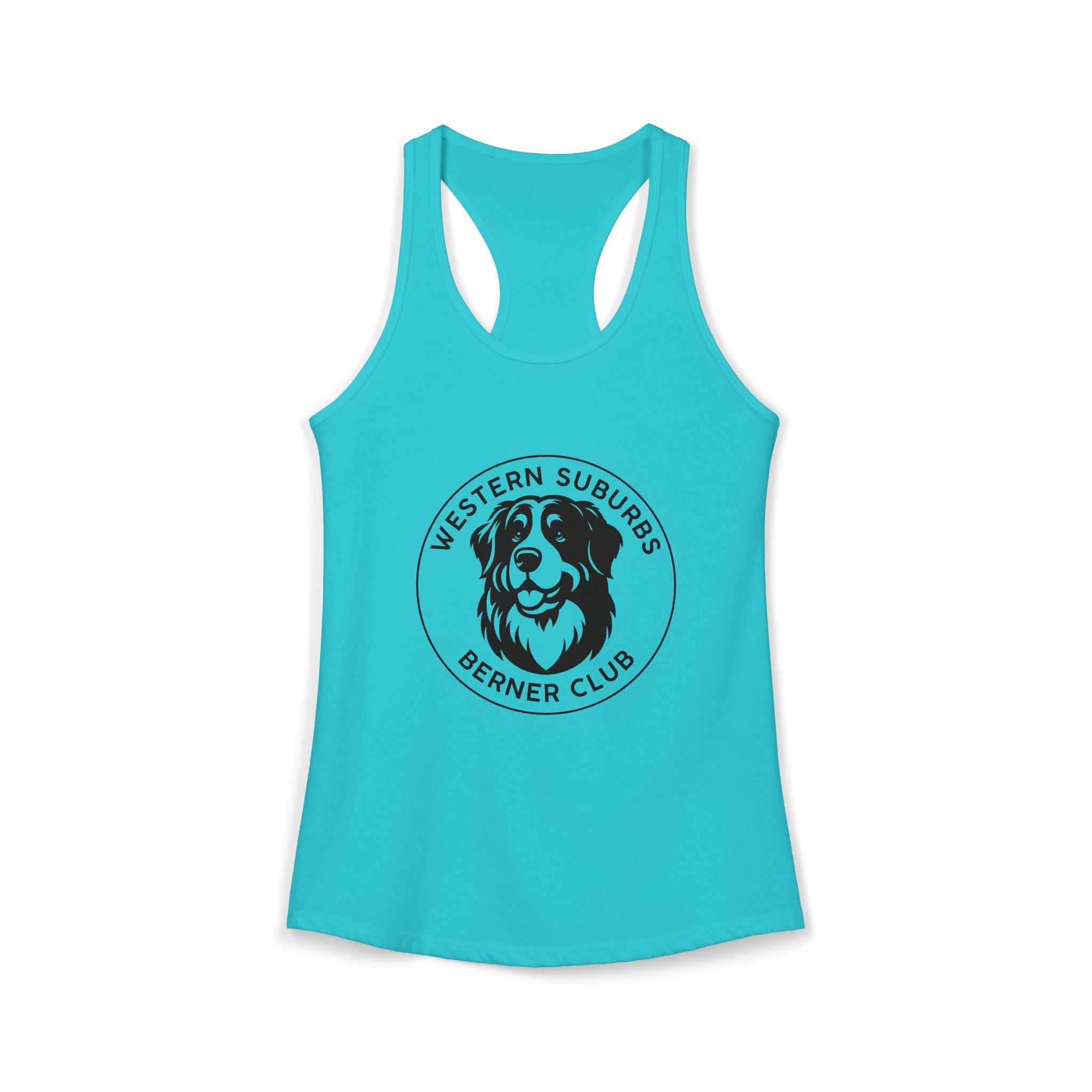 Western Suburbs Berner Club Logo - Women's Ideal Racerback Tank
