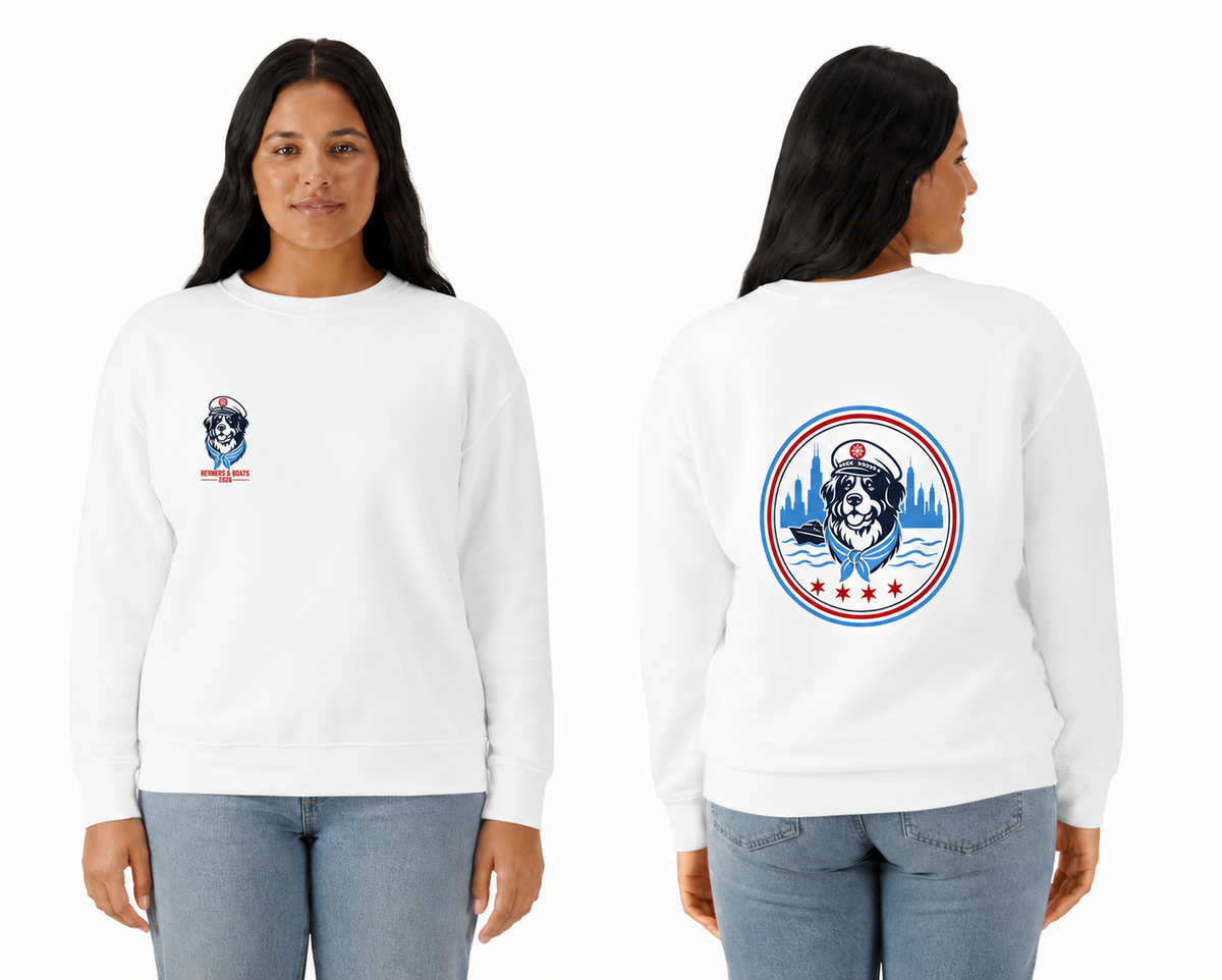 Unisex Lightweight Crewneck Sweatshirt - 2026 WSBC + CBC Berners & Boats