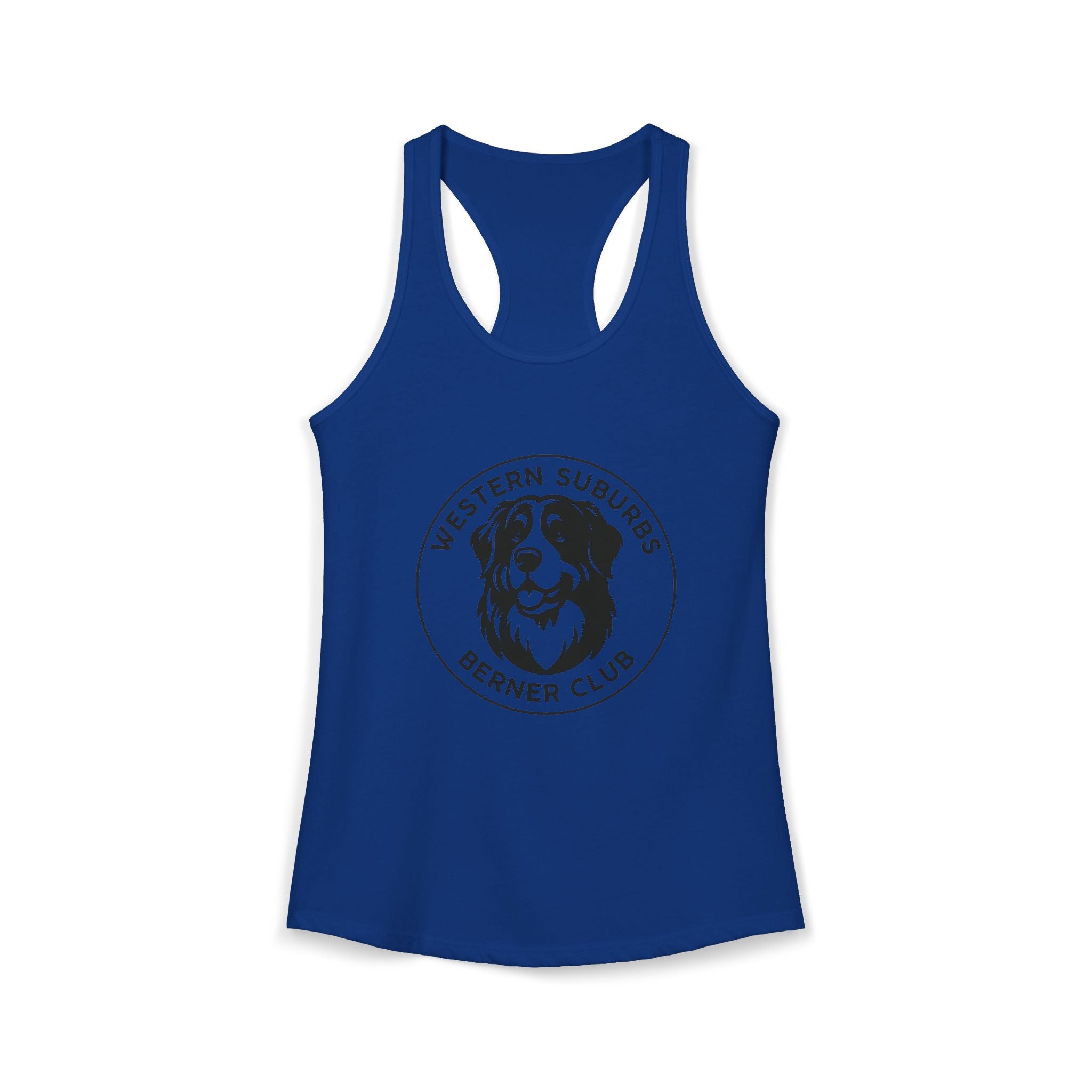 Western Suburbs Berner Club Logo - Women's Ideal Racerback Tank