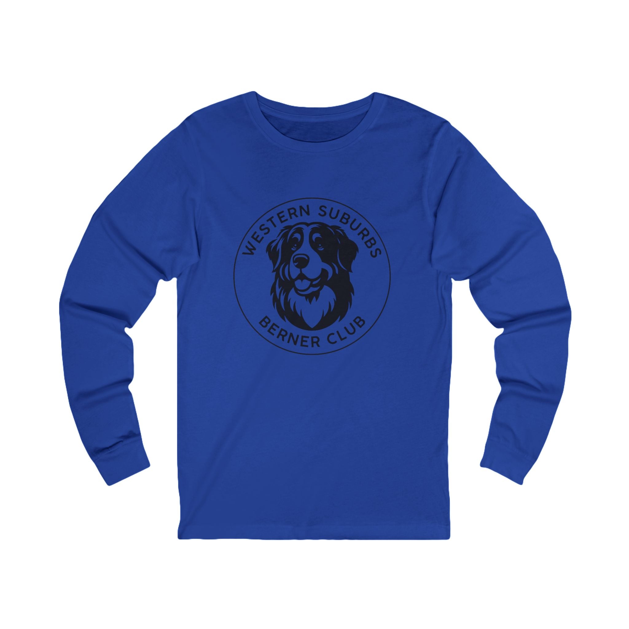 Western Suburbs Berner Club Logo - Unisex Jersey Long Sleeve Tee