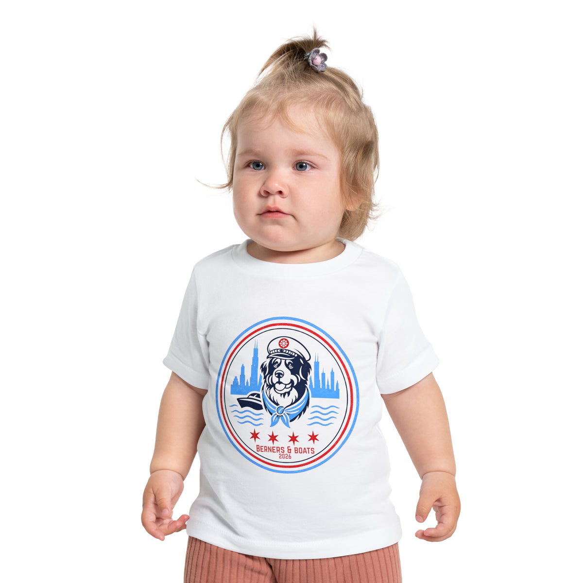Baby Short Sleeve T-Shirt - 2026 WSBC + CBC Berners & Boats
