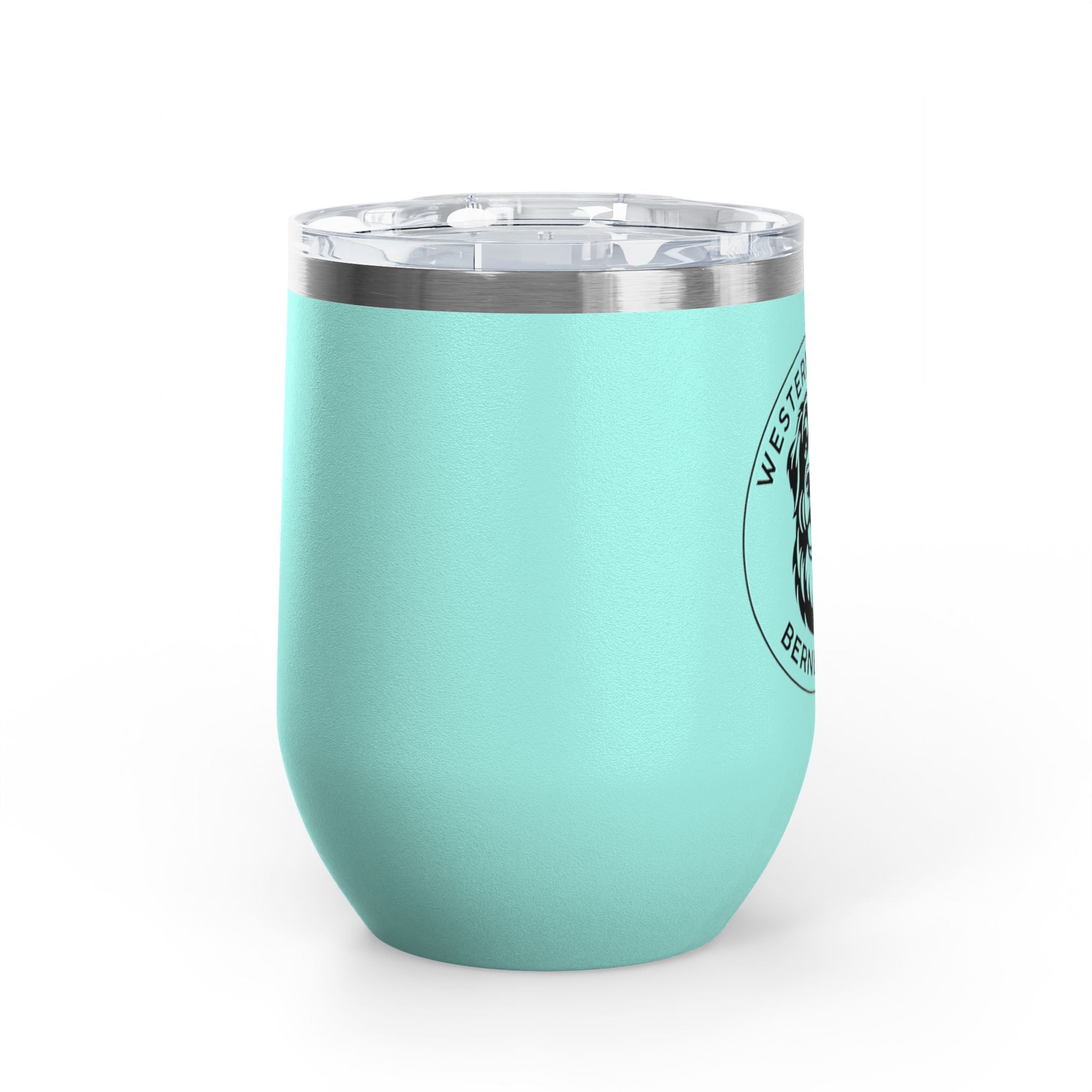 Western Suburbs Berner Club Logo - 12oz Insulated Wine Tumbler