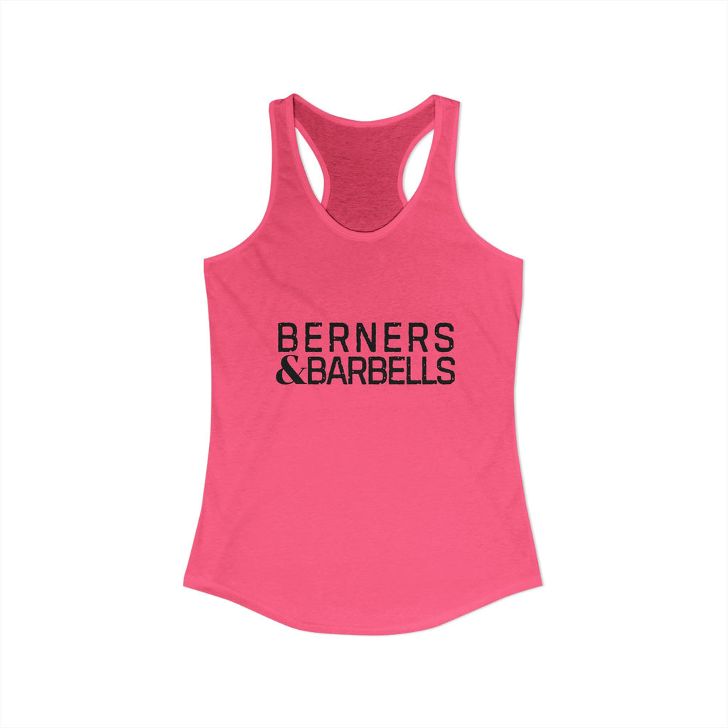 Berners & Barbells - Women's Ideal Racerback Tank