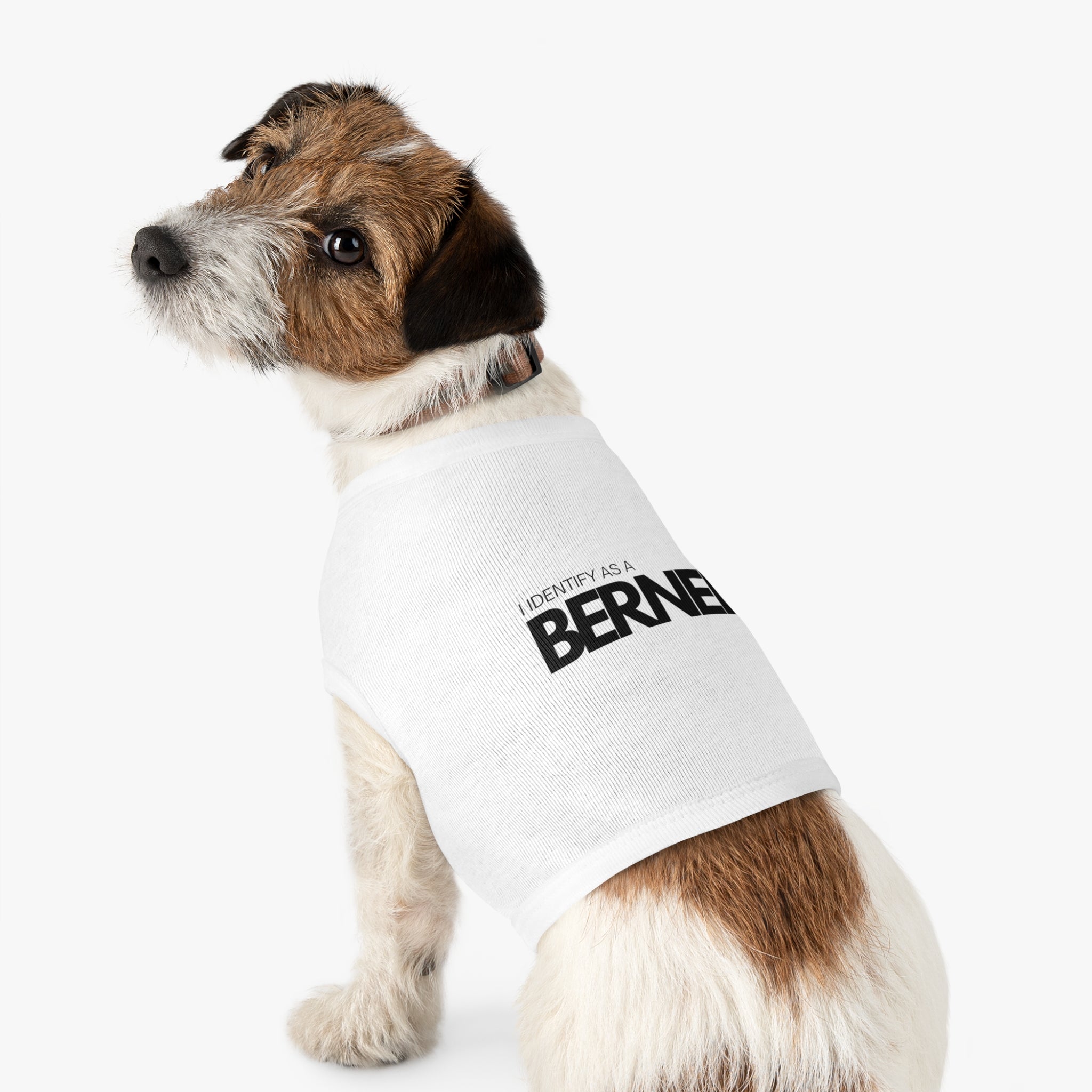 I Identify As A Berner - Pet Tank Top