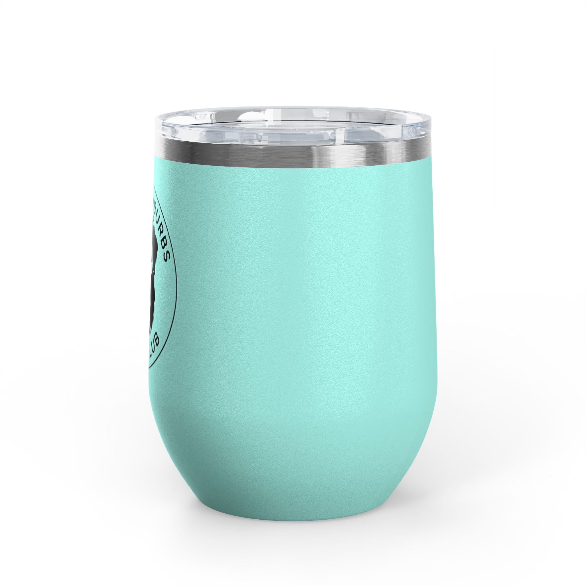 Western Suburbs Berner Club Logo - 12oz Insulated Wine Tumbler