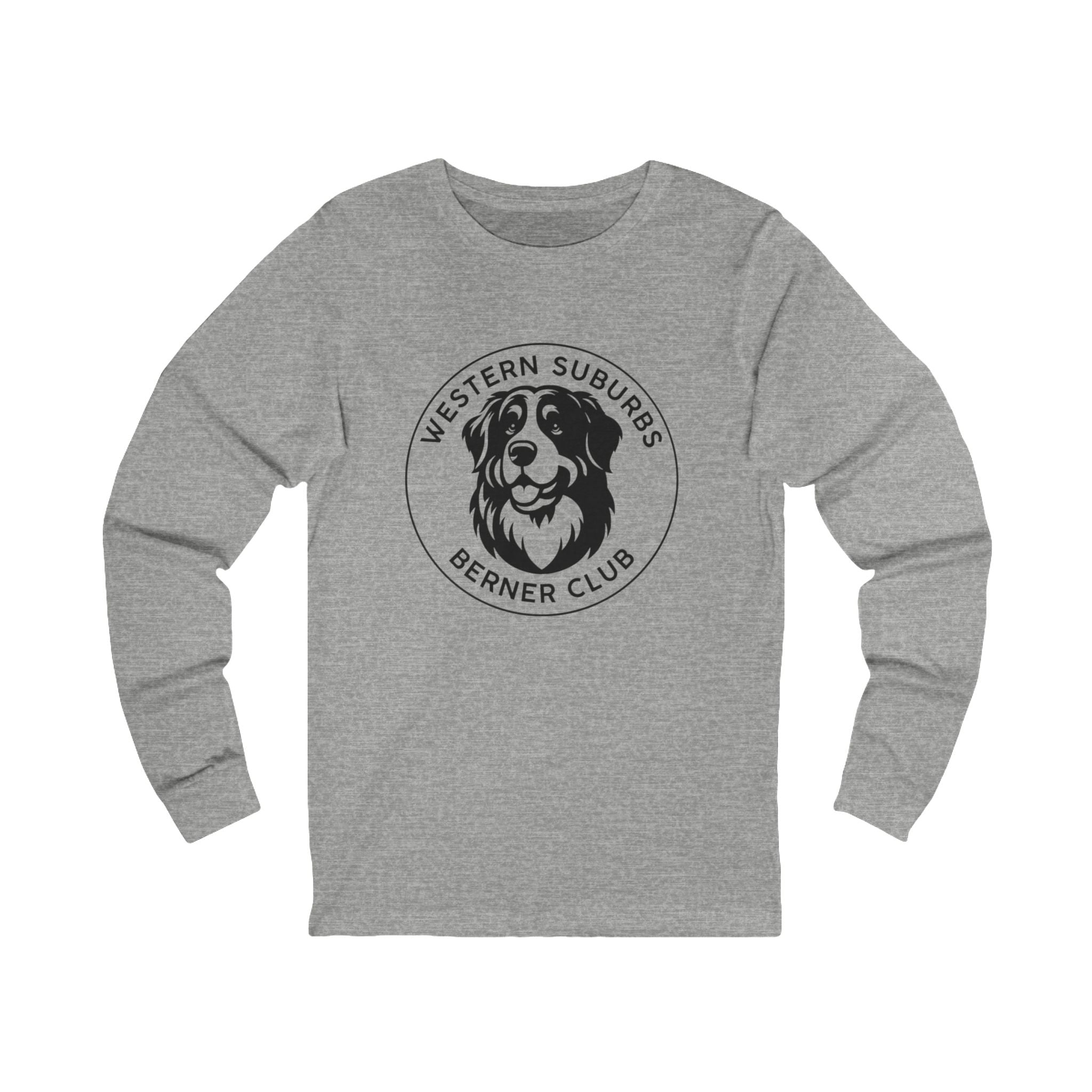 Western Suburbs Berner Club Logo - Unisex Jersey Long Sleeve Tee