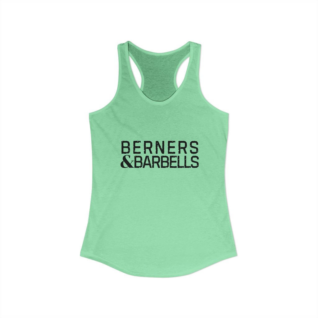 Berners & Barbells - Women's Ideal Racerback Tank