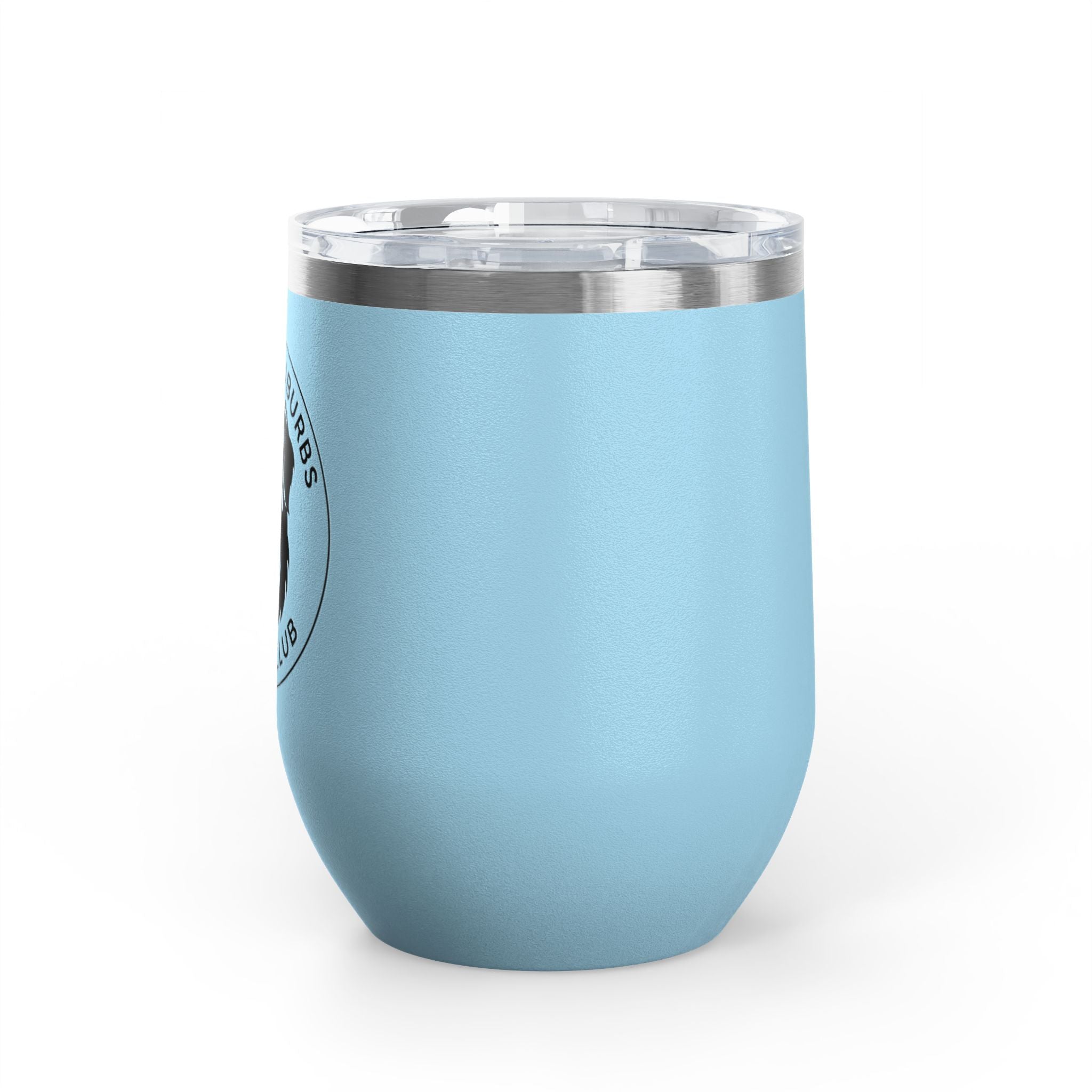 Western Suburbs Berner Club Logo - 12oz Insulated Wine Tumbler