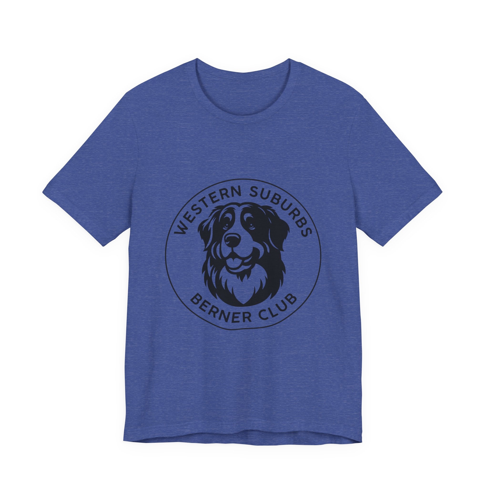 Western Suburbs Berner Club Logo - Unisex Jersey Short Sleeve Tee
