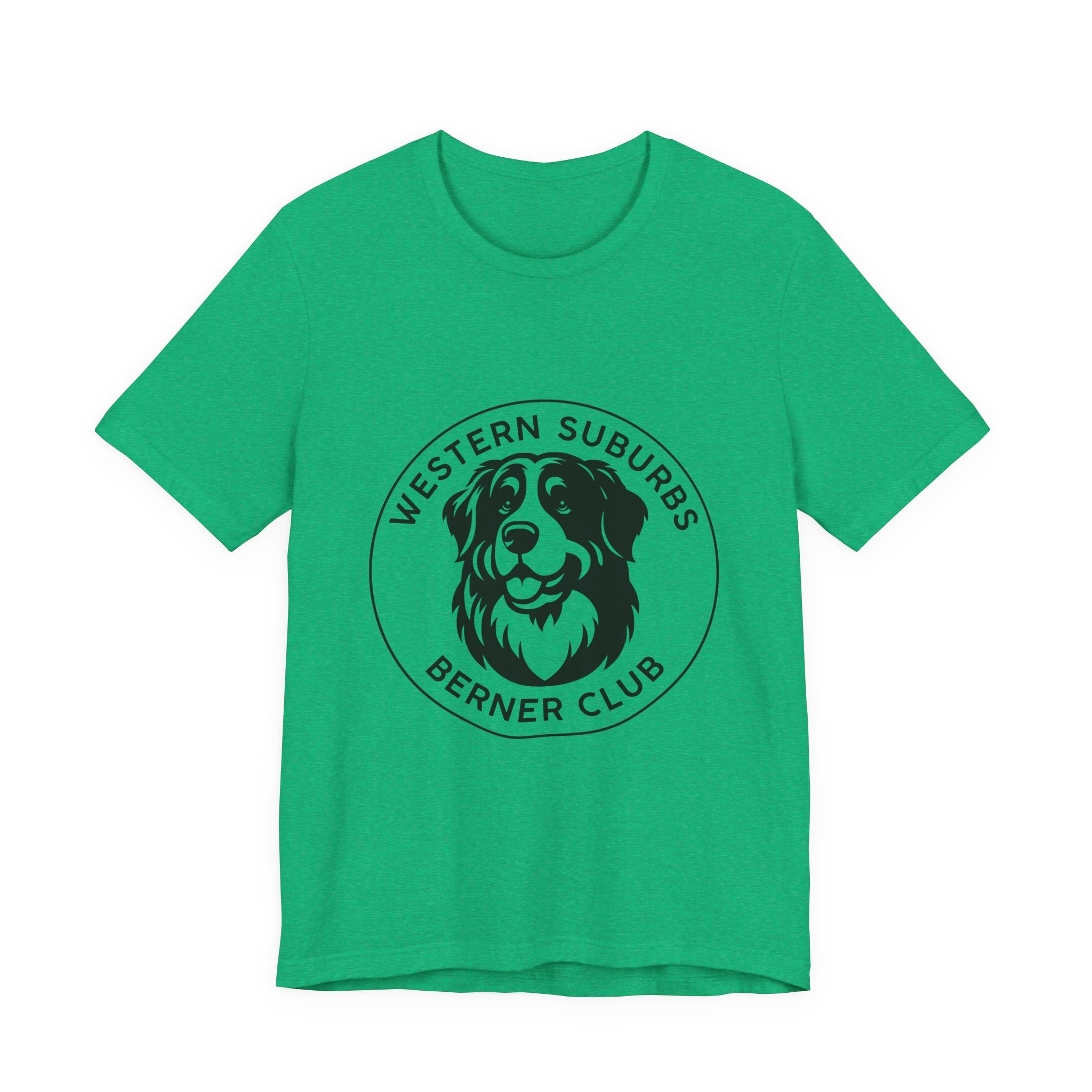 Western Suburbs Berner Club Logo - Unisex Jersey Short Sleeve Tee