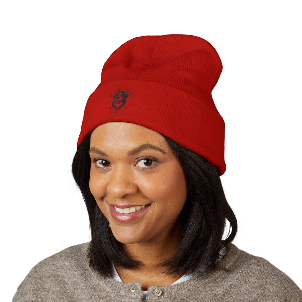 Western Suburbs Berner Club Logo - Embroidered Cuffed Beanie