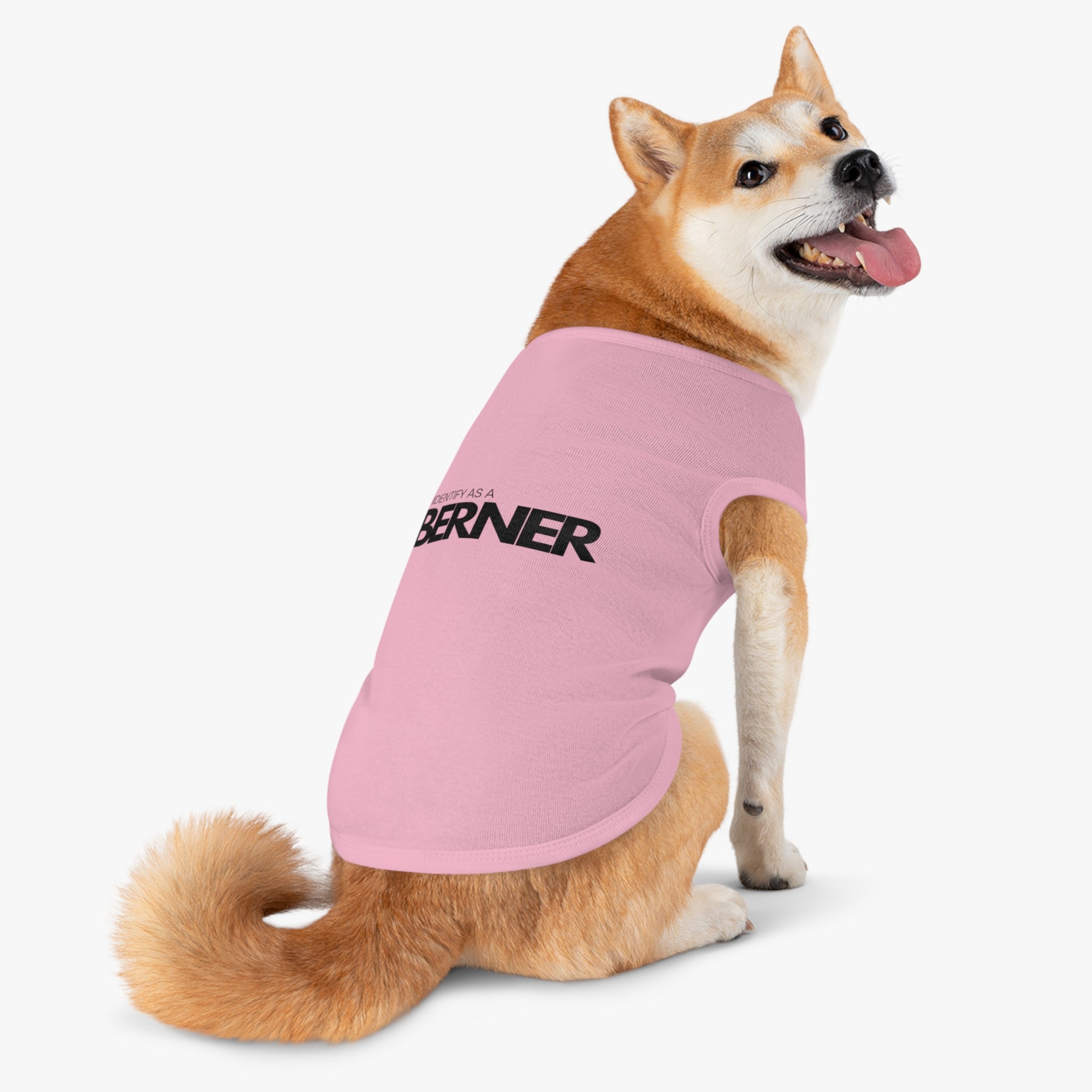 I Identify As A Berner - Pet Tank Top