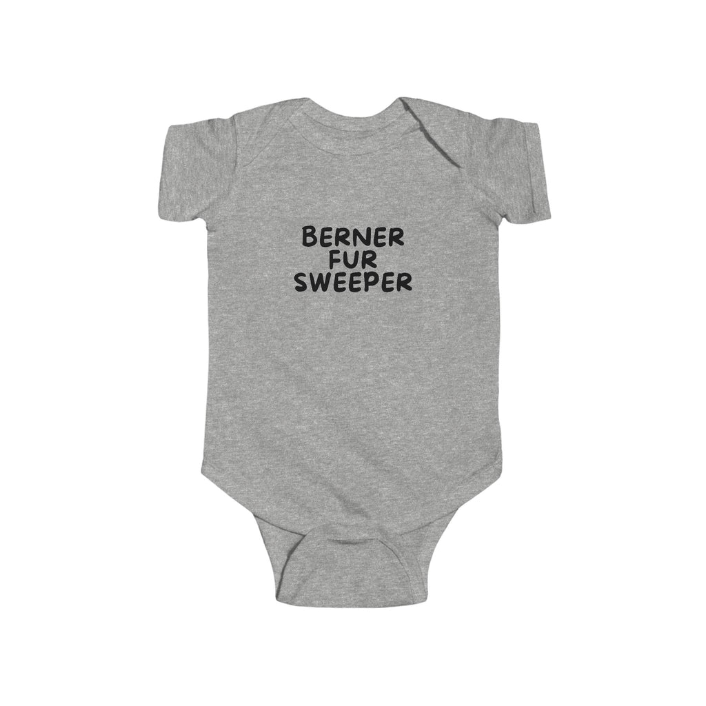 Berner Fur Sweeper - Fine Jersey Infant Bodysuit