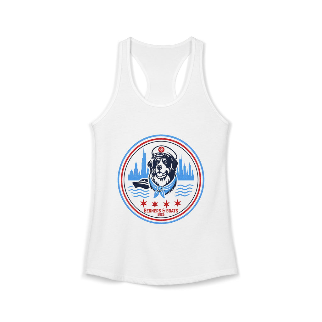 Women's Ideal Racerback Tank -  2026 WSBC + CBC Berners & Boats